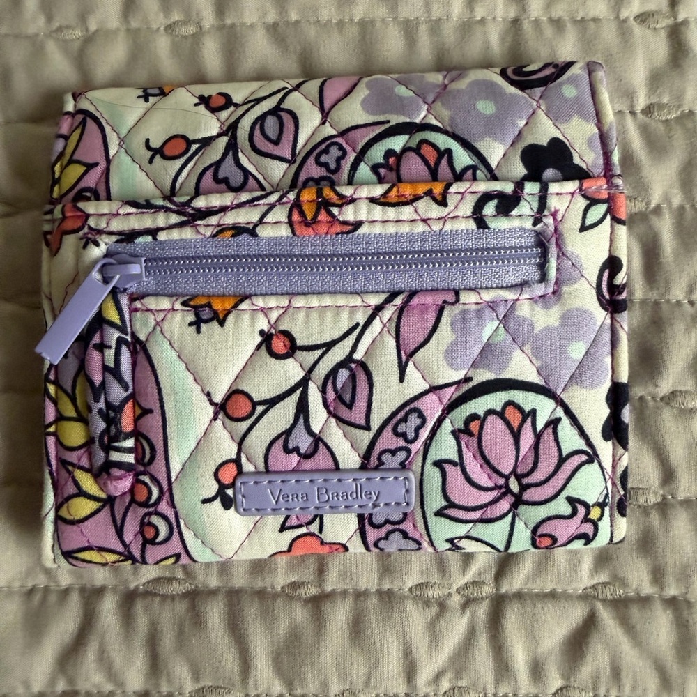 Vera Bradley Pastel Floral Wallet